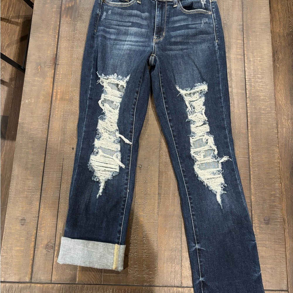 Distressed Judy Blue Jeans